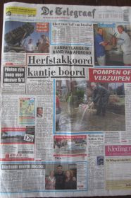 Telegraaf 14 oktober 2013 voorpagina a.JPG