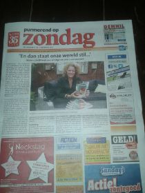 Zondagskrant 1 september 2013 voorpagina.jpg